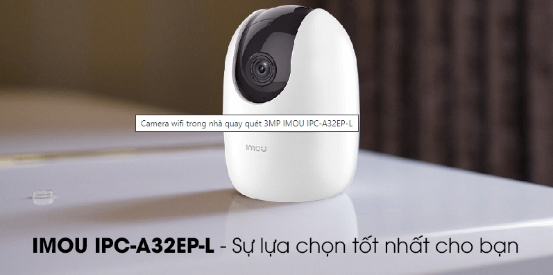 Camera wifi trong nhà quay quét 3MP IMOU IPC-A32EP-L