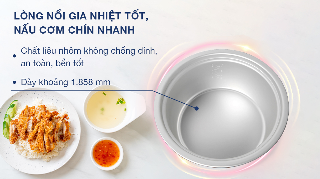 Nồi cơm nắp rời Sharp 5 lít KSH-D55V