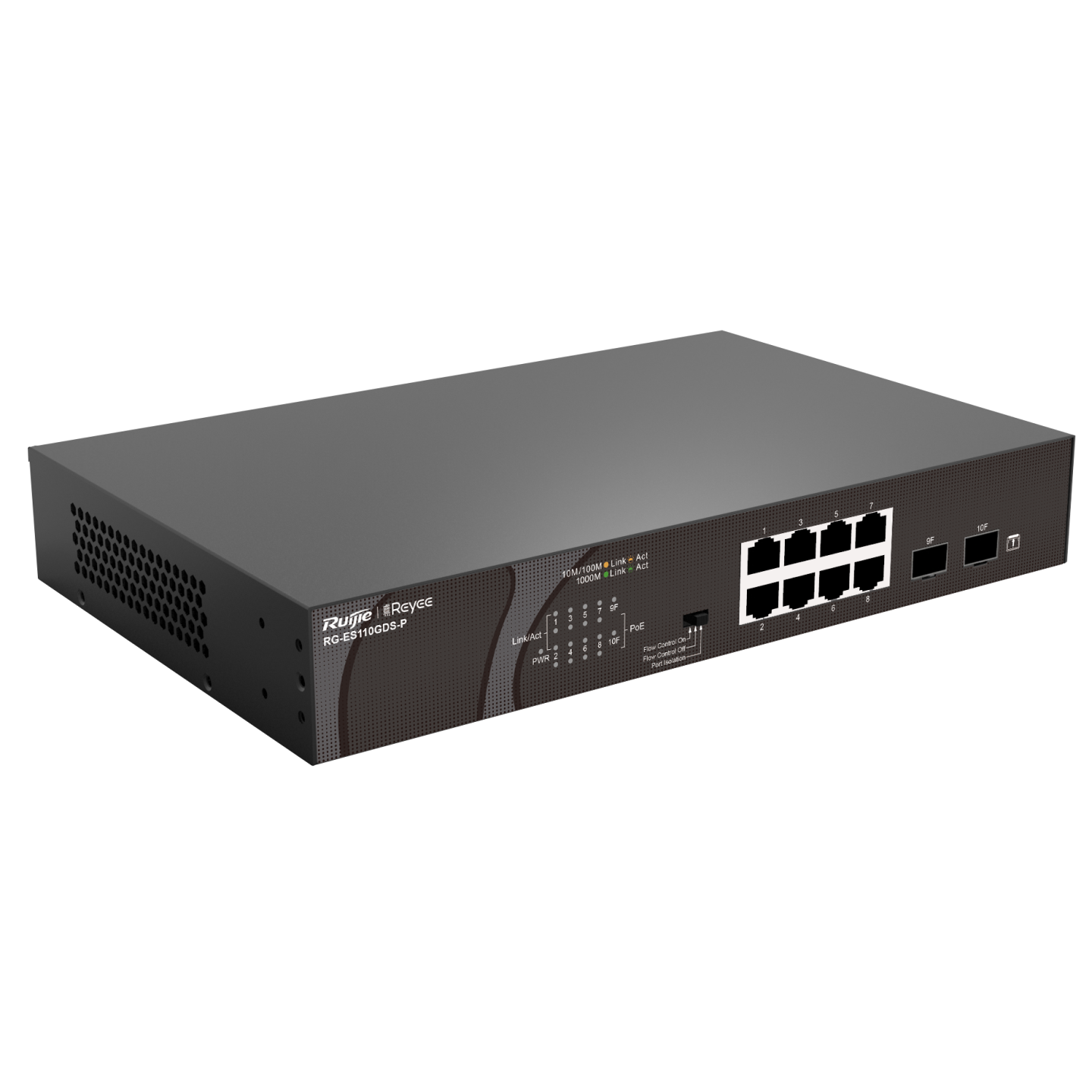 Thiết bị Unmanaged Switch RUIJIE RG-ES110GDS-P