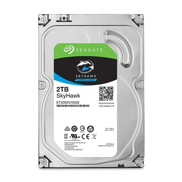 Ổ cứng chuyên dụng 2TB SKYHAWK SEAGATE ST2000VX008