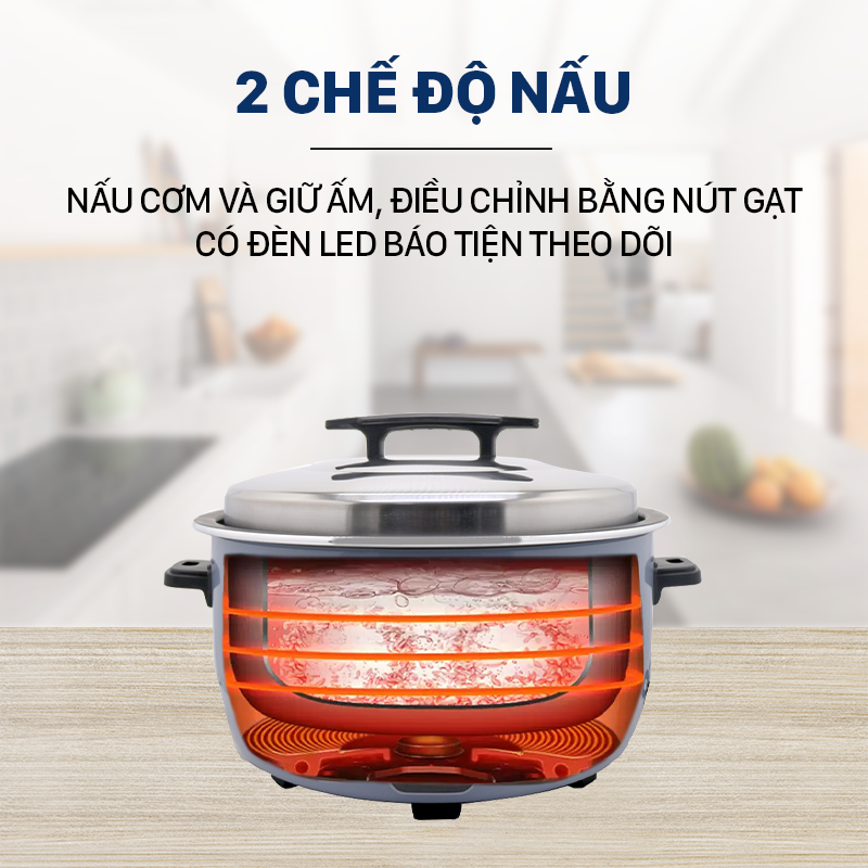 Nồi cơm công nghiệp Coex CR-3426