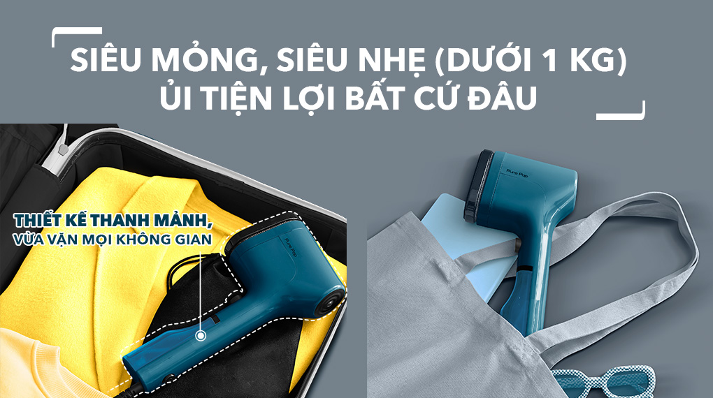 Bàn ủi hơi nước cầm tay Tefal DT2020E1 1300W