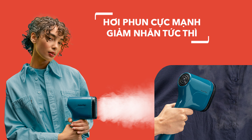 Bàn ủi hơi nước cầm tay Tefal DT2020E1 1300W