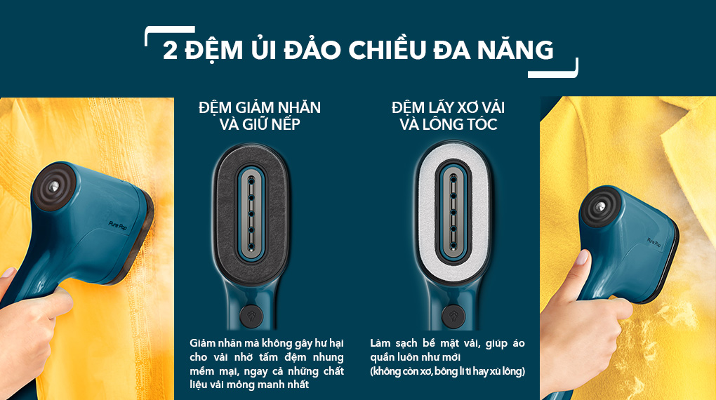 Bàn ủi hơi nước cầm tay Tefal DT2020E1 1300W