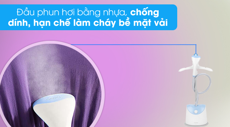 Bàn ủi hơi nước đứng Philips GC482/29 1600W