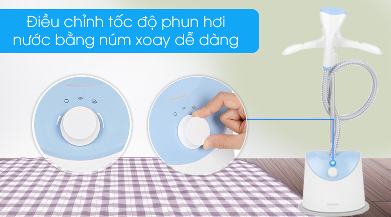 Bàn ủi hơi nước đứng Philips GC482/29 1600W