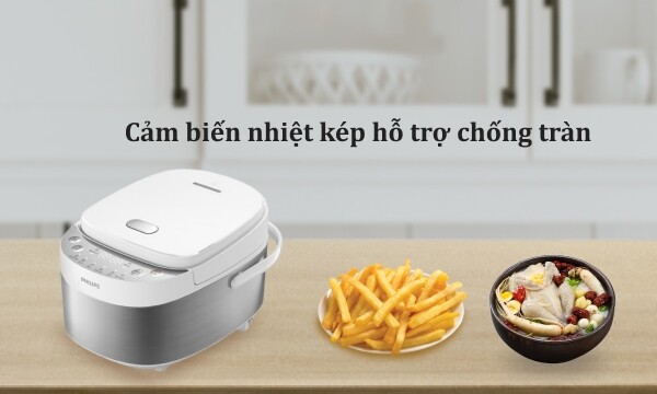 Nồi cơm điện tử 0,85L Philips HD3170/66