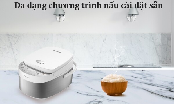 Nồi cơm điện tử 0,85L Philips HD3170/66