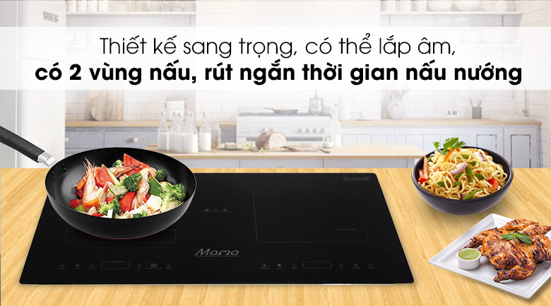 Bếp từ hồng ngoại lắp âm Sunhouse Mama MMB9100VN