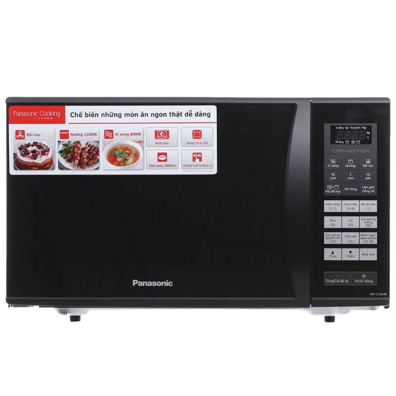 Lò vi sóng có nướng Panasonic NN-CT36HBYUE 23 lít