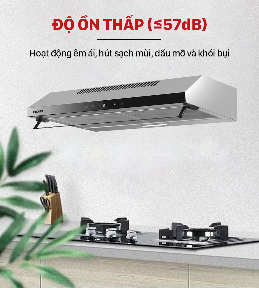 Máy hút mùi điện tử Roler RRH-7112