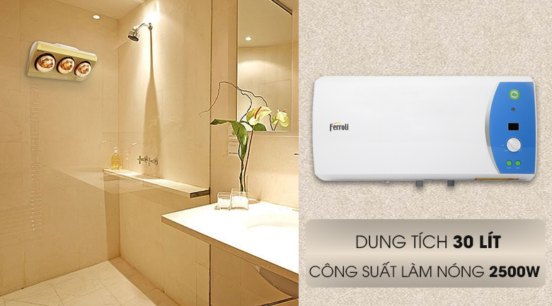 Bình nước nóng Ferroli VERDI 30L AE 30 Lít