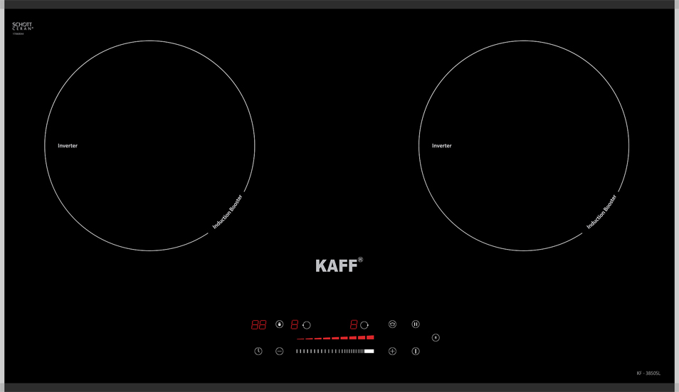 Bếp đôi điện từ Kaff KF-3850SL