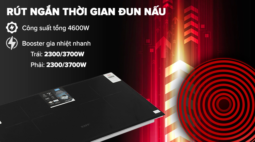 Bếp từ đôi lắp âm KAFF KF-HID7348II