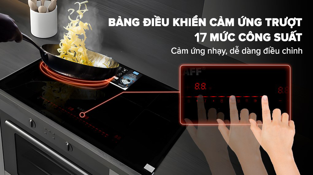 Bếp từ đôi lắp âm KAFF KF-HID7348II
