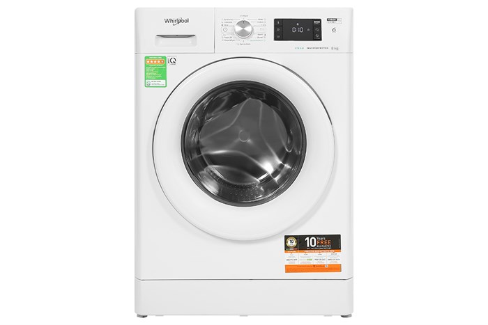Máy giặt Whirlpool FreshCare Inverter 8 Kg FFB8458WV EU