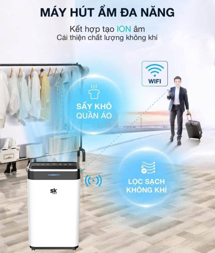 Máy Hút Ẩm SK Sumikura 25 Lít SK-260LA