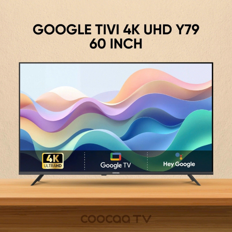 Google Tivi Coocaa 4K UHD 60 inch 60Y79