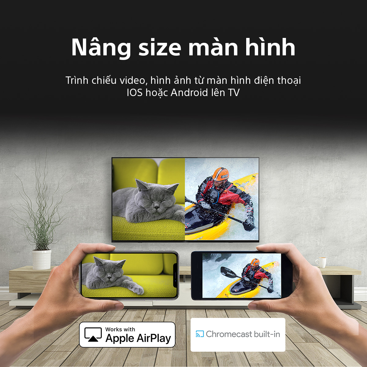 Sony Google TV 4K LED NỀN BRAVIA 2 II K-65S25VM2