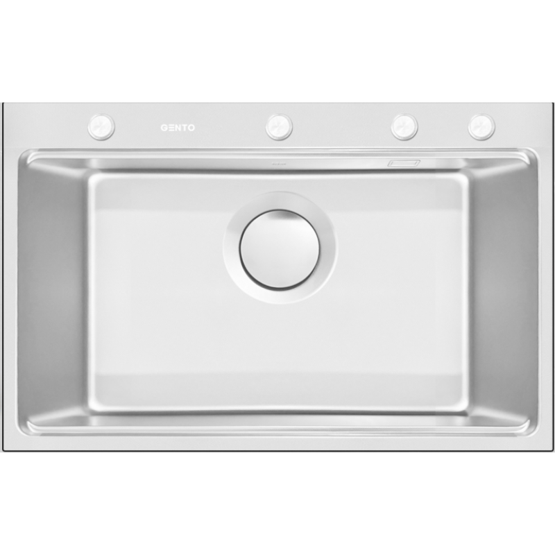 Chậu Rửa Bát Inox Chống Xước GENTO: GT04 – 7046