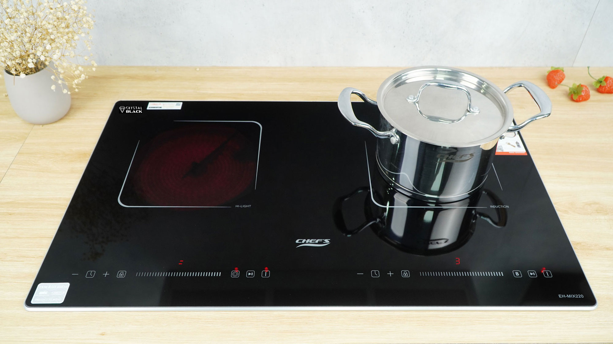 Bếp hỗn hợp Chefs EH-MIX220
