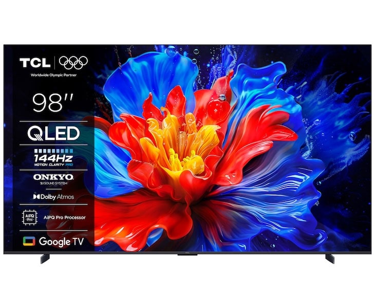Google Tivi TCL QLED 4K 98 Inch 98P8K