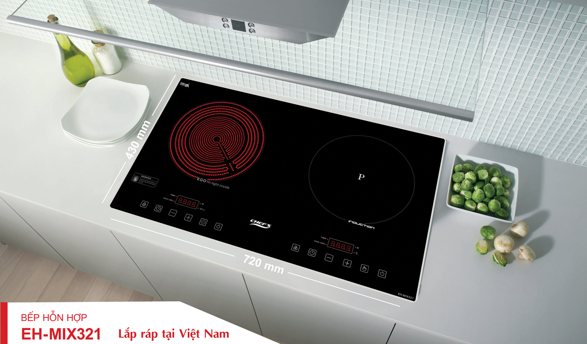 Bếp hỗn hợp EH-MIX321